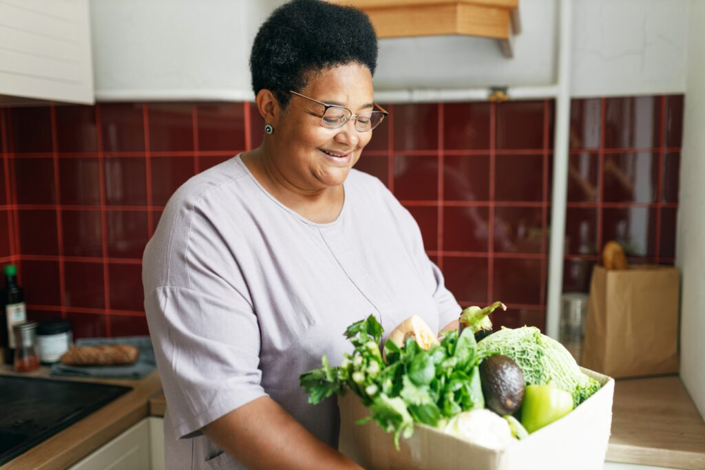 Overweight senior
