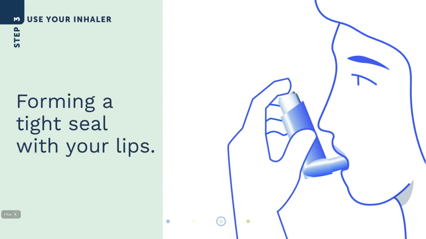 How to use an inhaler